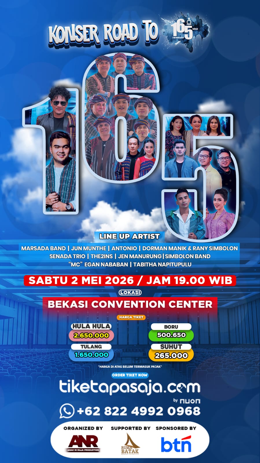 KONSER ROAD TO 165 BEKASI